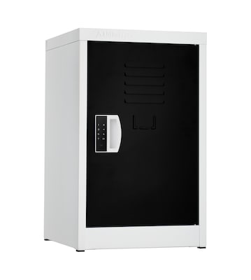 AdirOffice 24H Single Tier Black Storage Locker (ADI629-02-BLK-DL)