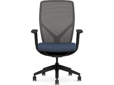 HON Flexion Fabric/Mesh Task Chair, Black/Navy (HFXT1.F0.STC.A.H.IM.APX13.NL.SB.T)