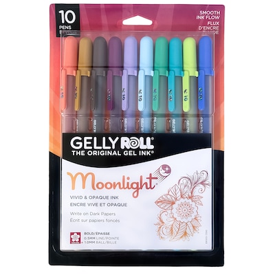 Sakura Moonlight, Liquid Ink, Assorted Ink, 10/Bundle (SAK50649-2)