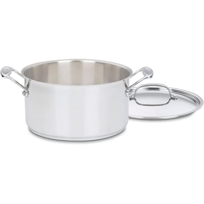 Chefs Classic Stainless 6 Qt. Stockpot with Cover
