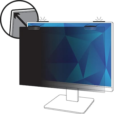 3M Privacy Filter for 27.0 in Full Screen Monitor with 3M COMPLY Magnetic Attach, 16:9 Aspect Ratio