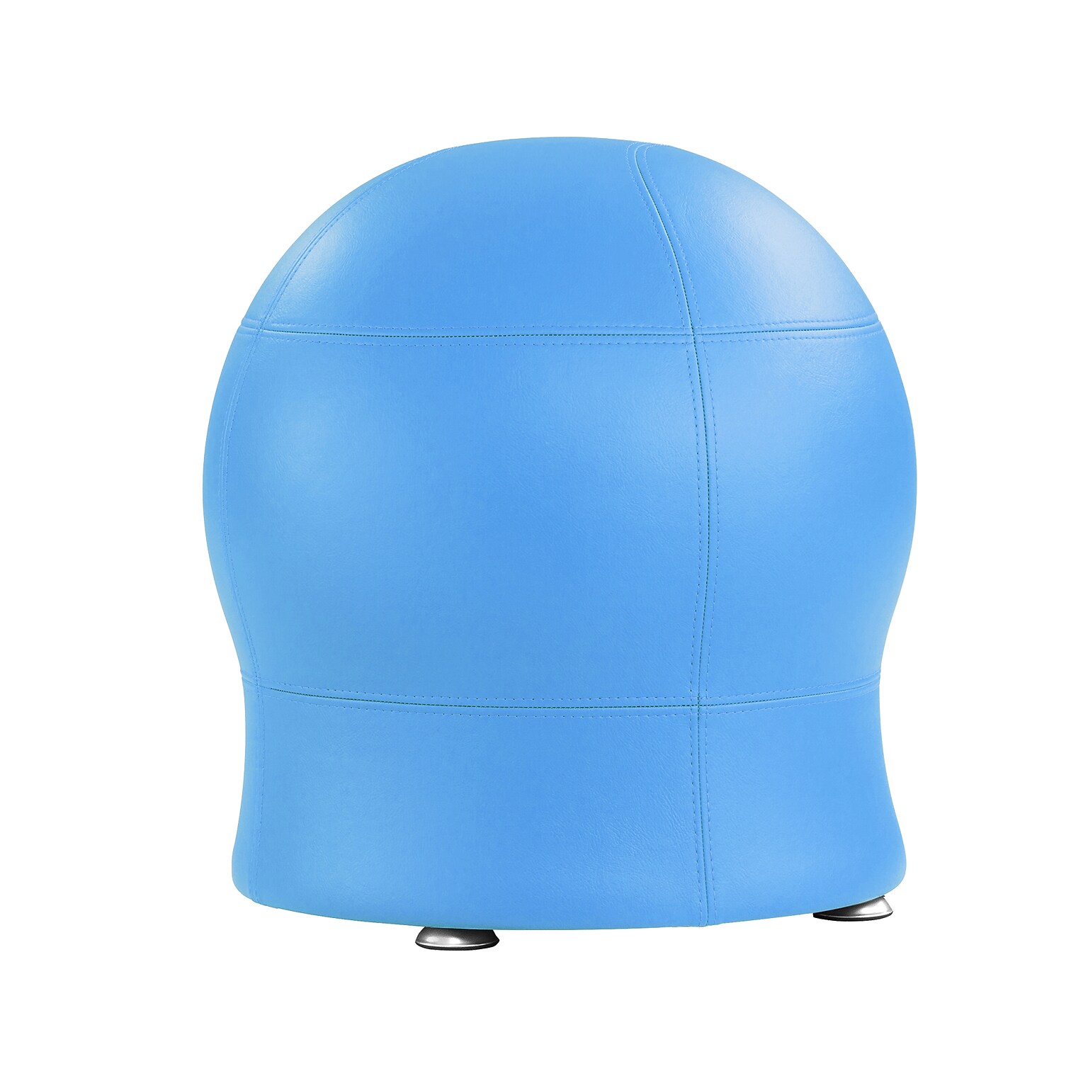 Safco Zenergy Armless Vinyl Ball Chair, Baby Blue (4751BUV)