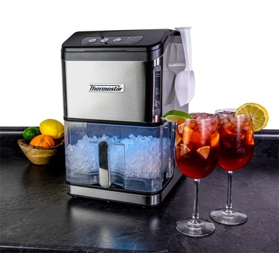 Thermostar Countertop Ice Maker, Stainless Steel (TSICENBNSC40SS)