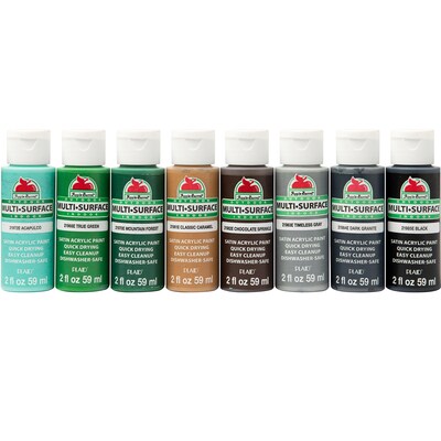 Apple Barrel Multi-Surface Acrylic Paint, 2oz., 16/Set (APPPROMOABMS1)