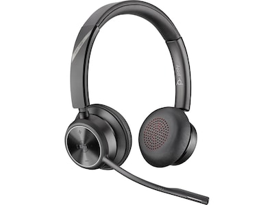 Poly Savi 7320 Office Wireless Noise Canceling Stereo On Ear Headset, MS Certified (7S430AA#ABA)