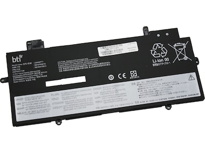 Battery Technology Li-Ion Replacement Battery for Lenovo ThinkPad X1 Carbon Gen 9, 3690mAh (L20C4P71