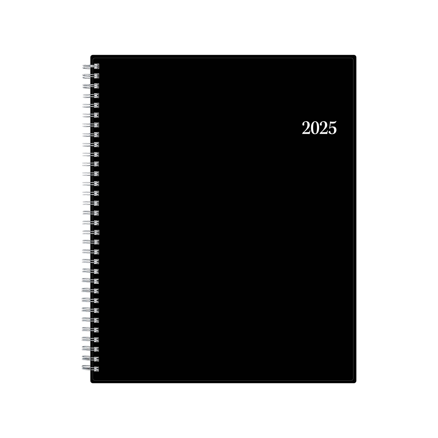 2025 Blue Sky Enterprise 8.5 x 11 Weekly & Monthly Appointment Book, Plastic Cover, Black (111289-25)