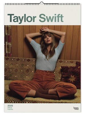 2025 BrownTrout Taylor Swift 11.7 x 16.5 Monthly Wall Calendar (9798330700011)