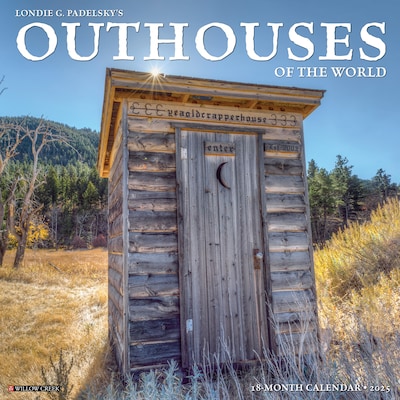 2025 Willow Creek Outhouses 12 x 12 Monthly Wall Calendar (44322)