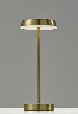 Adesso Tommy LED Table Lamp, Antique Brass (2600-21)