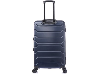 InUSA Trend 31.07" Hardside Suitcase, 4-Wheeled Spinner, Blue (IUTRE00L-BLU)
