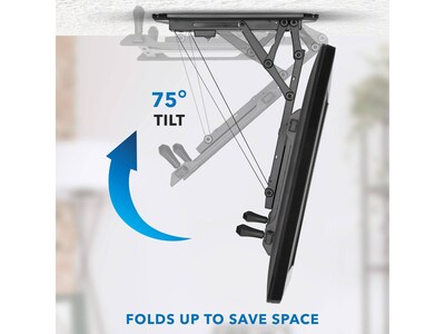 Mount-It! Full-Motion Motorized Ceiling TV Mount, 77 Lbs. Max. (MI-4224)