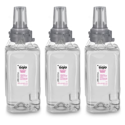 GOJO ADX-12 Antibacterial Foaming Hand Soap Refill, Plum Scent, 1250 mL, 3/Carton (8812-03)