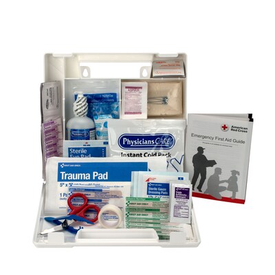 First Aid Only Contractor First Aid Kit, Plastic Case, 25 People, 106 Pieces (223-U/FAO)