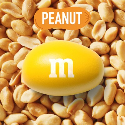 M&M's Sharing Size Peanut Milk Chocolate Pieces, 3.27 oz., 24 Bags/Box (MMM04432)