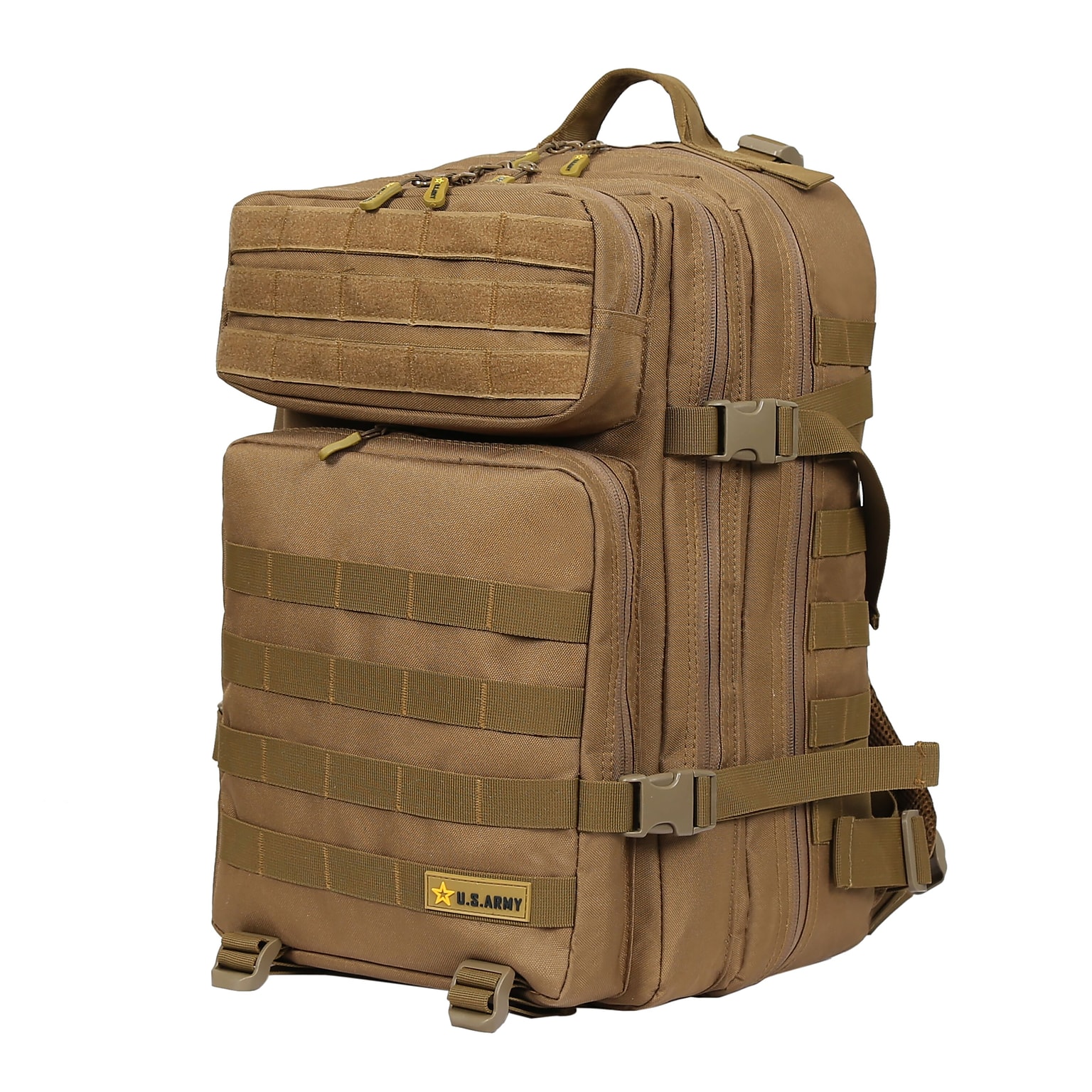 U.S. Army ASSAULT Tactical Laptop Backpack, X-Large, Coyote (USBASS20COY)