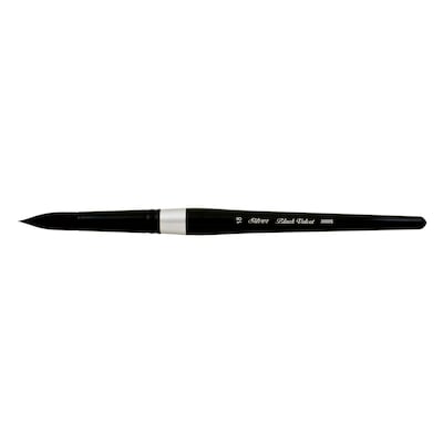 Silver Brush Black Velvet Brush, Round, Size 18 (SLV3000S18)