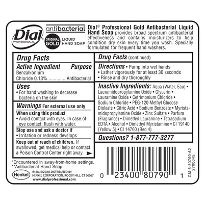 Dial Liquid Hand Soap, 16 oz. (DIA80790)