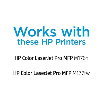 HP 130A Black Standard Yield Toner Cartridge (CF350A)