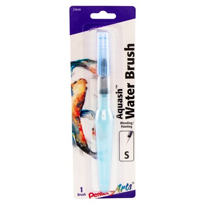 Pentel Arts Aquash Nylon Watercolor Brush, 3/Pack (PTAFRHFBP-3)