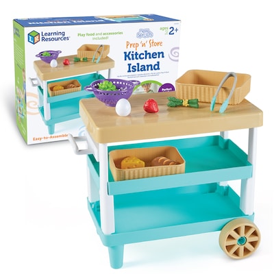 Learning Resources New Sprouts Prep n Store Kitchen Island (LER9752)