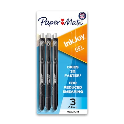 Paper Mate InkJoy Retractable Gel Pen, Medium Point, Assorted Ink, 14/Pack  (1951636)