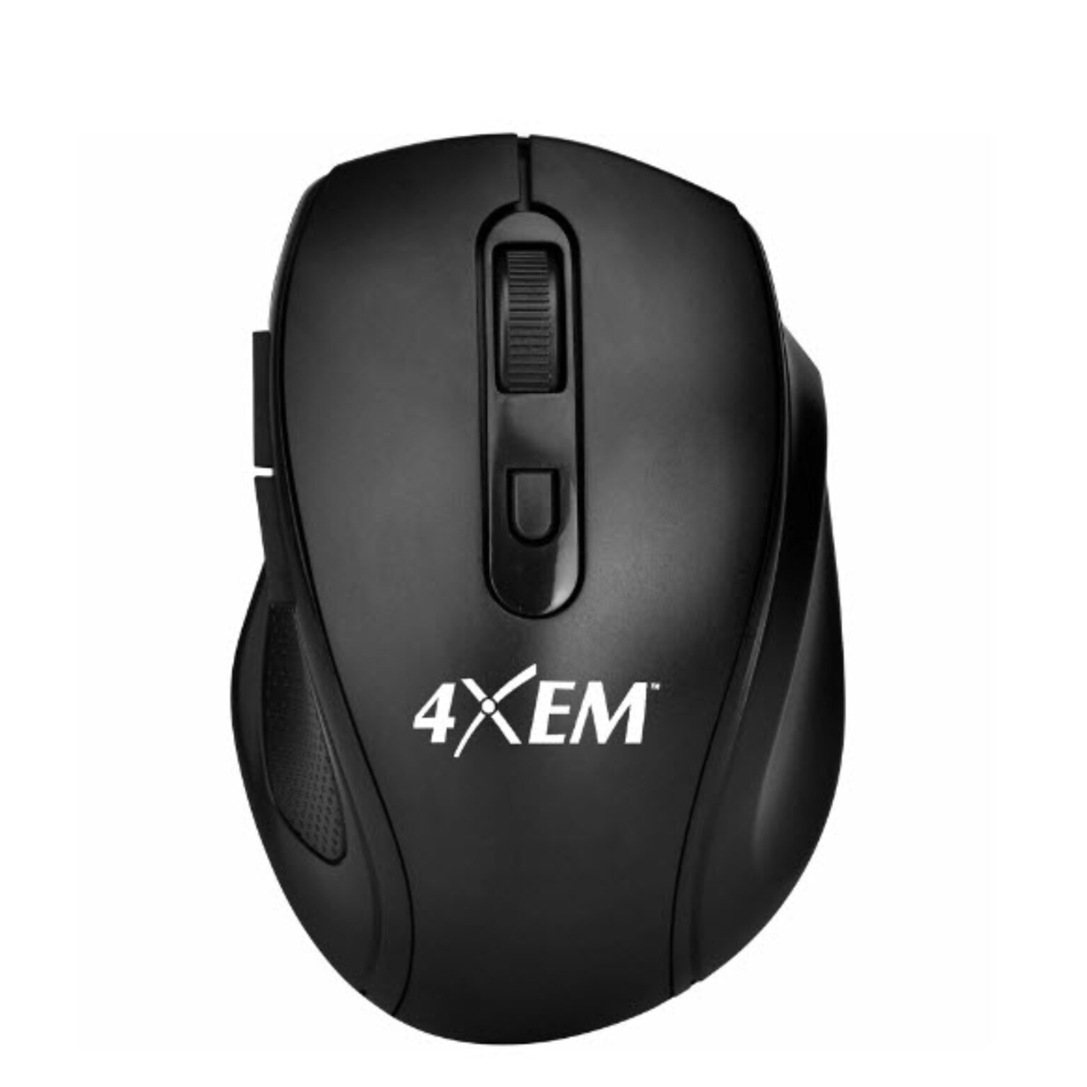 4XEM Wireless Optical Mouse, Black (4XWLSMS1)
