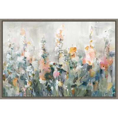 Amanti Art Rustic Garden by Danhui Nai Framed Canvas Wall Art Print, 33 x 23 (A42677470003)