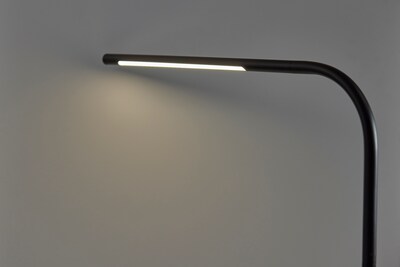 Adesso Cullen LED Desk Lamp, 24"H, Black (4353-01)