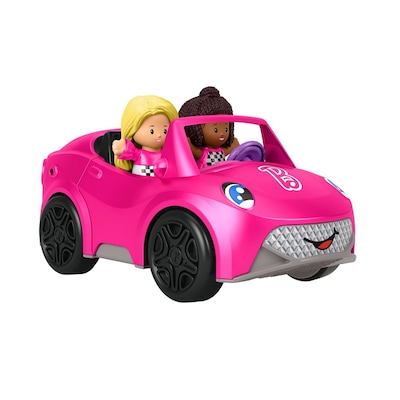 Fisher-Price Barbie Convertible Toy Car by Little People, 2/Pack (HCF59)