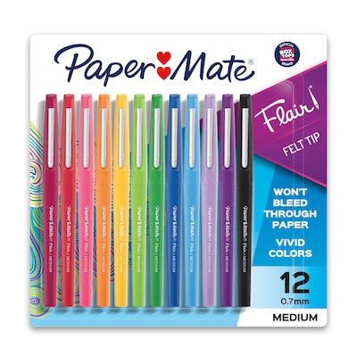 Paper Mate InkJoy Gel Pens Medium Point 0.7 mm Assorted Ink Colors Pack Of  22 Pens - Office Depot