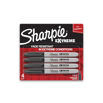 Sharpie Ultra Fine Point Permanent Marker, Thin Tip, Pack of 4 Colored  Markers 