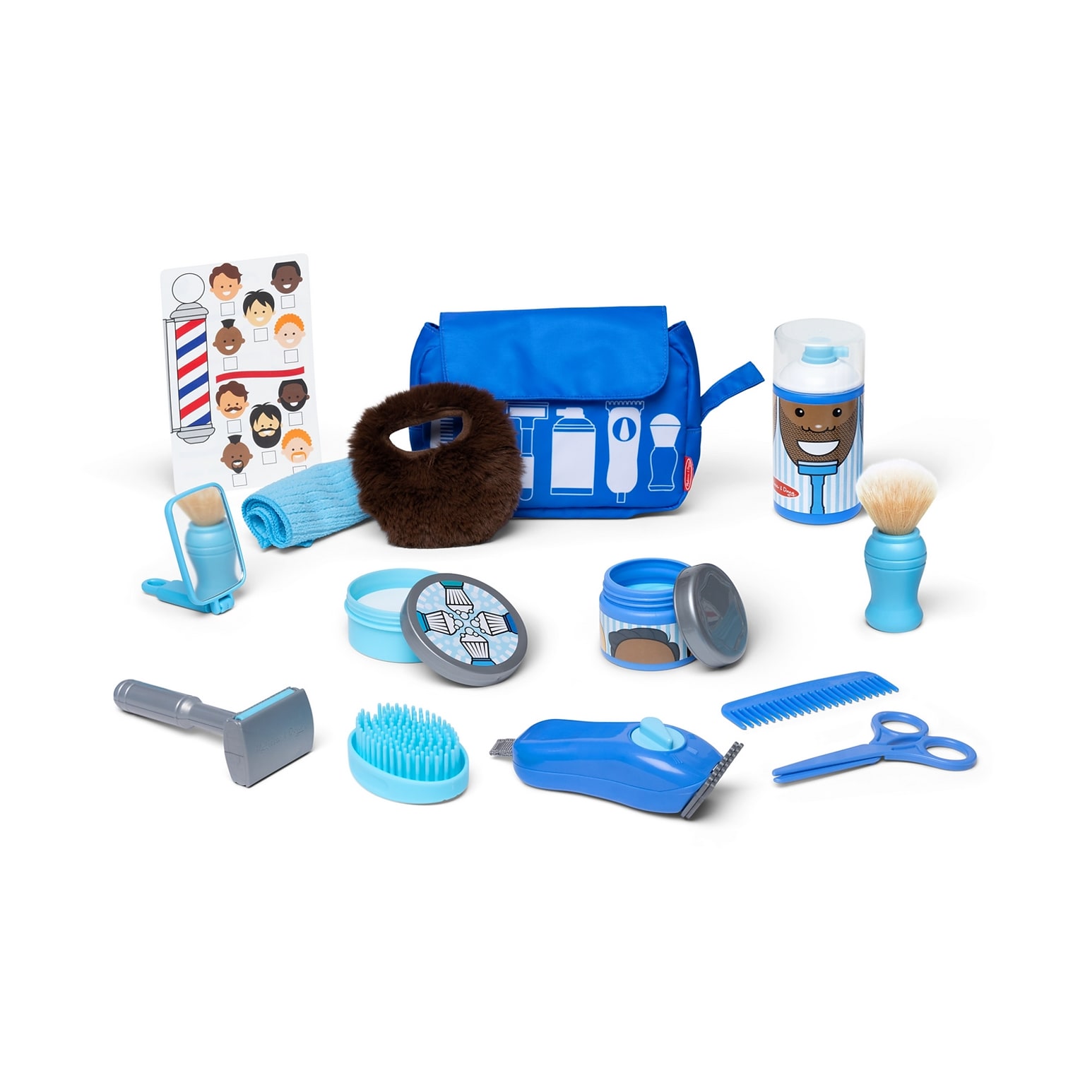 Melissa & Doug Barber Shop Pretend Play Set (31810)