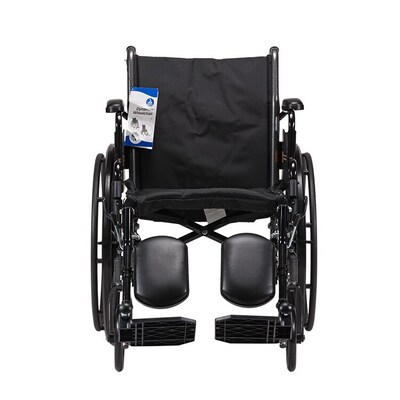 Dynarex DynaRide S3 Lite Wheelchair, 18 x 16 w/ Flip Desk Arm ELR (10230)