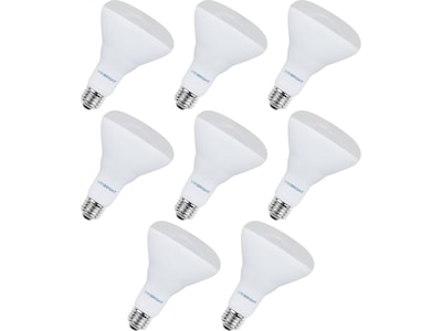 Viribright 8.5-Watt Cool White LED Floodlight Bulb, 8/Box (654695-8)