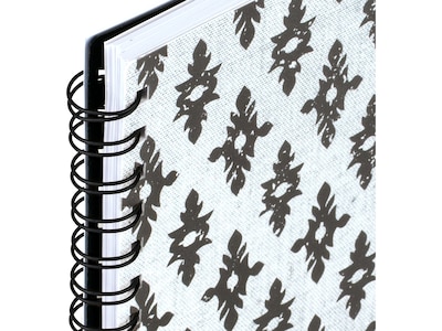 2025 Cambridge Adorn 5.5" x 8.5" Weekly & Monthly Planner, Poly Cover, Gray/Brown (1723-200-25)