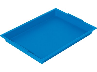 Deflect-O Little Artist Polypropylene Paint Tray, 1.83 x 16.04 x 12.07, Blue (39507BLU)