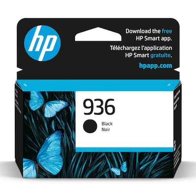 HP 936 Black Standard Yield Ink Cartridge (4S6V2LN), print up to 1,250 pages
