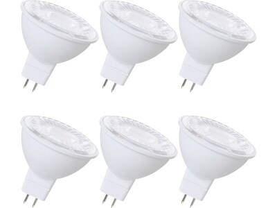 Viribright 7-Watt Soft White LED Floodlight Bulb, 6/Box (450161-ES)