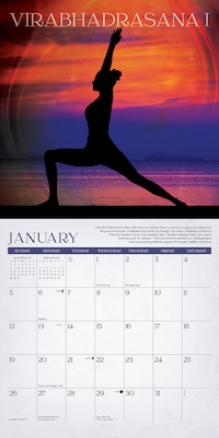 2025 Willow Creek Yoga 12" x 12" Monthly Wall Calendar (46678)