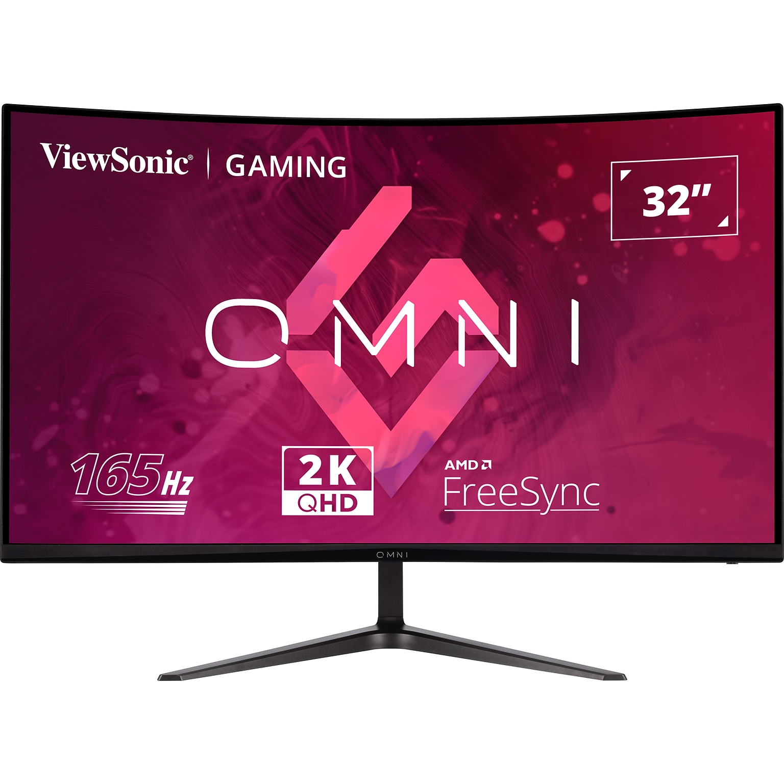 ViewSonic OMNI 32 Curved 165 Hz LCD Gaming Monitor, Black (VX3218C-2K)
