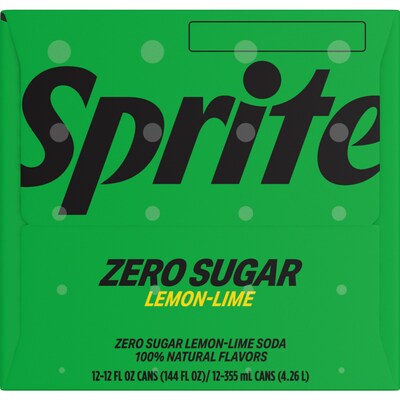 Sprite Zero Diet Lemon-Lime Soda, 12 Oz., 24/Carton