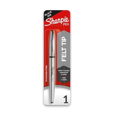 Paper Mate Flair Felt Tip Stick Marker Pen, 0.4mm, Assorted Ink, Gray  Barrel, 16/Pack (2027233)