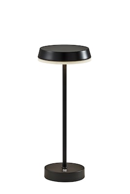 Adesso Tommy LED Table Lamp, Black (2600-01)