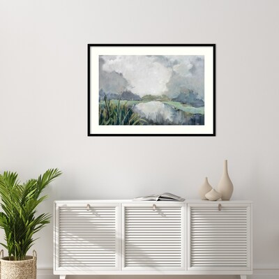 Amanti Art River Passage by Mary Parker Buckley Wood Framed Wall Art Print, 43" x 31" (A42675345399)