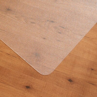 Floortex Cleartex Evolutionmat Hard Floor Chair Mat with Lip, 36" x 48", Clear Enhanced Polymer (FCECO123648LP)