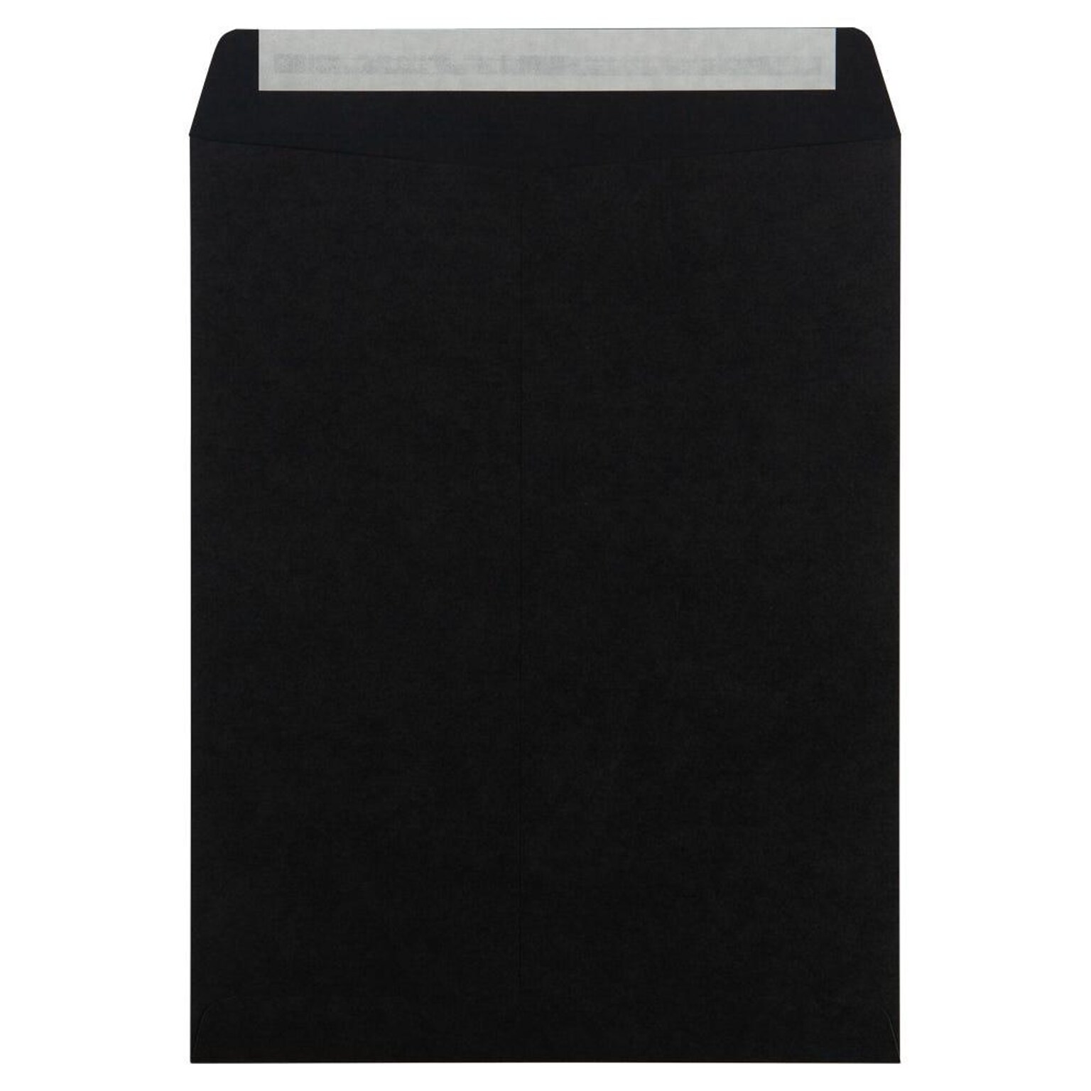 JAM Paper 10 x 13 Open End Catalog Envelopes, Black, 50/Pack (87733i)