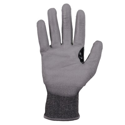 Ergodyne ProFlex 7071 PU Coated Cut-Resistant Gloves, ANSI A7, Gray, XL, 1 Pair (18075)