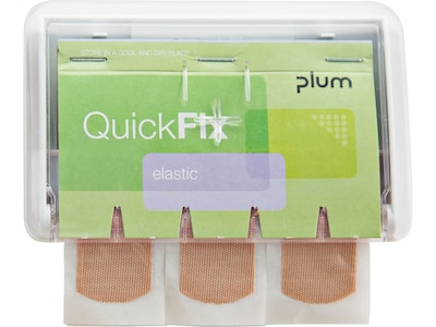 Plum QuickFix UNO Plaster Dispenser, White/Beige (5531) | Quill.com