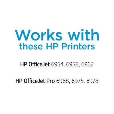 HP 902XL Cyan High Yield Ink Cartridge, Print Up to 750 Pages (T6M02AN#140)